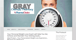 Desktop Screenshot of graychemistspharmacy.com